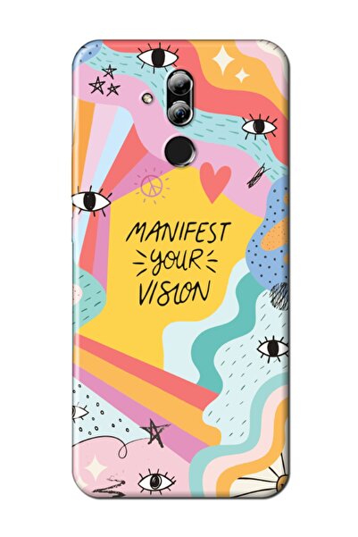 frondcase حافظة هاتف هواوي ميت 20 لايت تكشف عن رؤيتك باللون الأصفر