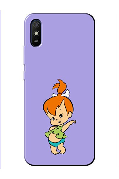 frondcase حافظة هاتف Redmi 9a من العصر الحجري للفتيات الصغيرات