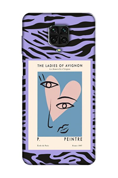 frondcase حافظة هاتف ريدمي نوت 9s زيبرا بيكاسو ليلك