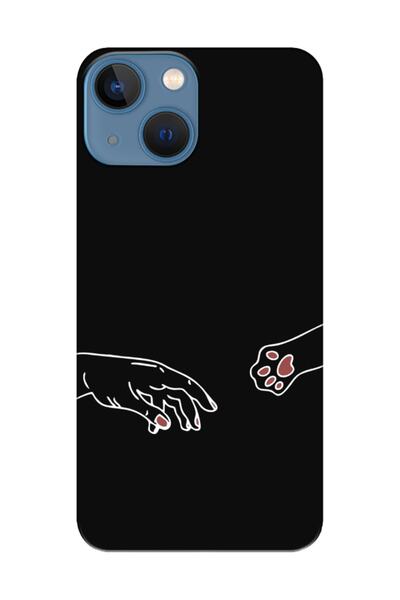 frondcase حافظة هاتف آيفون 13 ميني هاند آند باو باللون الأسود