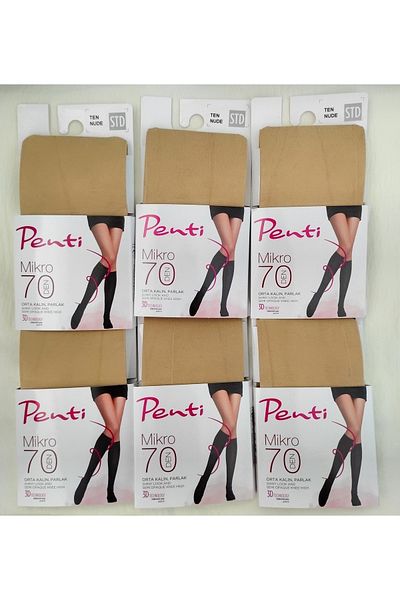 Penti Micro 70 Trousers Socks - Κάλτσες μέχρι το γόνατο 6 ΤΕΜ