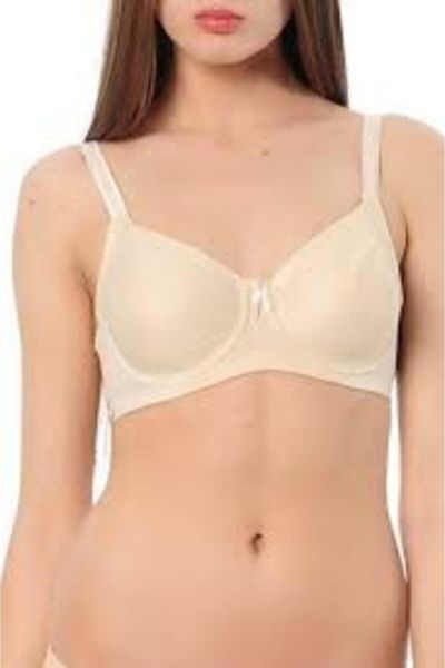 Yeni İnci 1610 Skin Colored Non-Wireless Padding Bra - Trendyol