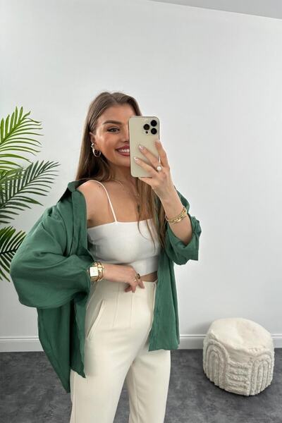 buqre's moda Calitate de lux - Design de cămașă casual de bază