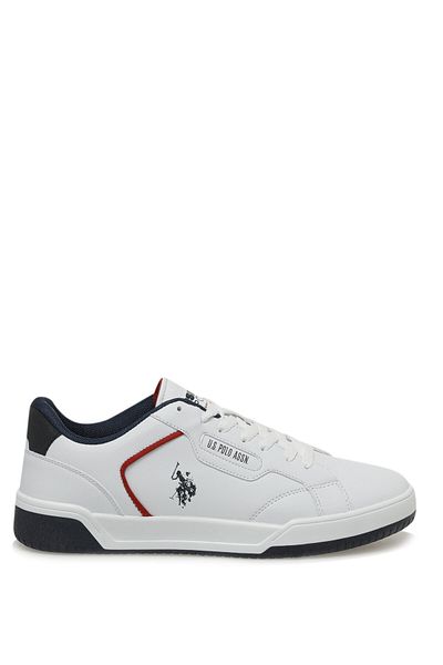 U.S. Polo Assn. Βάση. Polo Assn. Λευκό Ανδρικό Sneaker Planck 3pr