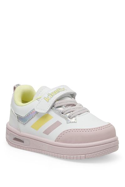 Kinetix LUNA 3PR White Girls' Sneaker