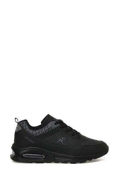 Kinetix TONA PU 3PR Black Men's Sneaker