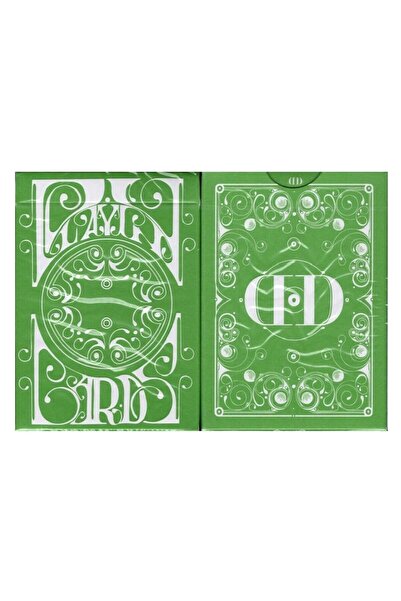 OyuncaklarÜlkesi Bicycle Smoke & Mirrors Green v8 Game Card Limited Edition C...