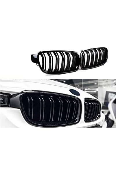 CarStore BMW M3 ÖN PANJUR BOBREK SAG SOL Uyumlu PİANO BLACK (F30-F32-F33 UYUMLU)