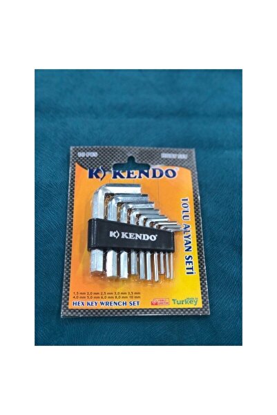 Kendo 10 Lu Alyan Takımı Metal Hızlı Teslimat