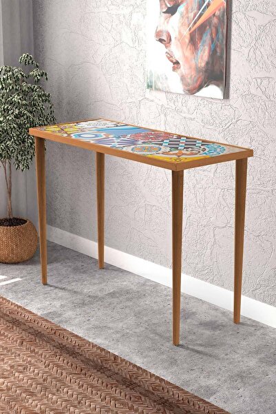 bluecape Burano 101x41CM Doğal Masif Ayaklı Dresuar