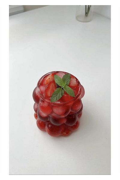 NT Handmade Bead Shape Heat Resistant Borosilicate Glass | Coffee And Presentation Glass