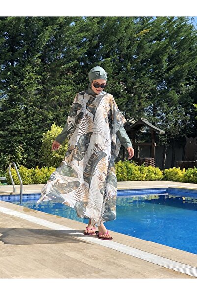 Butik Kardelen Σετ μαγιό Camelya Five Piece Hijab