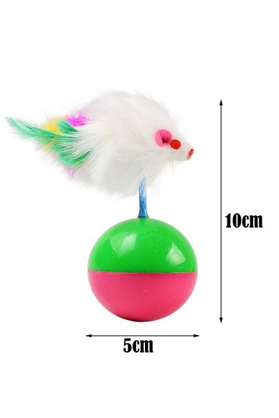 Hyd Toy Cat Play Ball with Mouse Hacı Yatakmaz Cat Toy