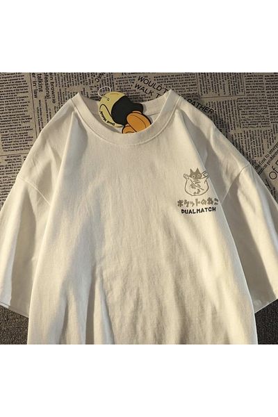 Köstebek Μπλουζάκι Hiding Cat Dual Match Λευκό (UNISEX).