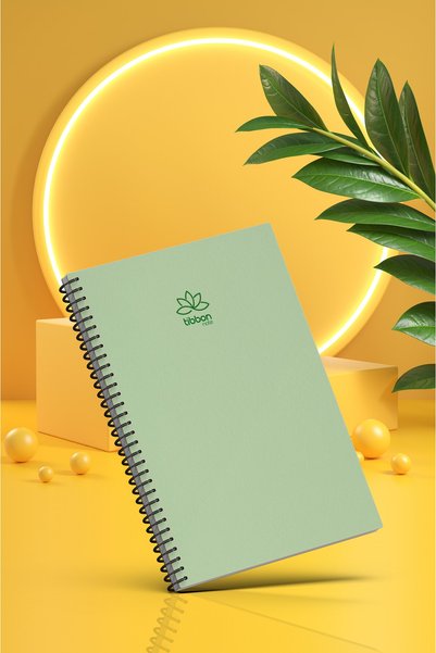 Tibbon Note Midi Defter Spiralli 4'lü Set 48