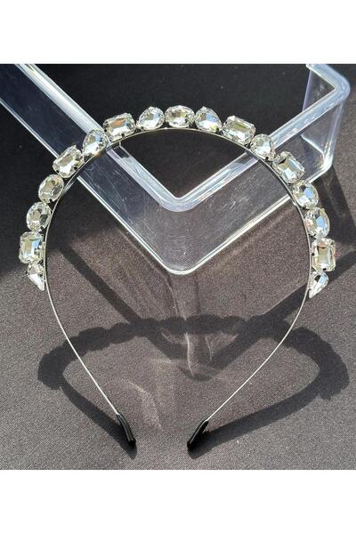 QUEEN AKSESUAR Trend fashion metal lux cristal aloha carnaval coroană din piatră de sticlă albă coroană pentru copii pentru femei