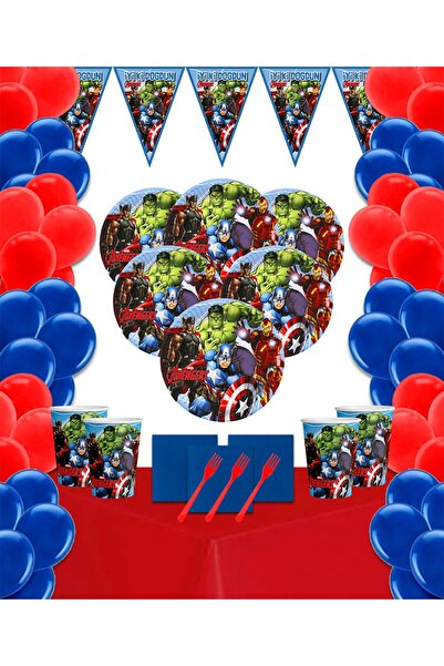 Yogi parti AVENGERS 40s Συνεργασία με υλικό για πάρτι γενεθλίων