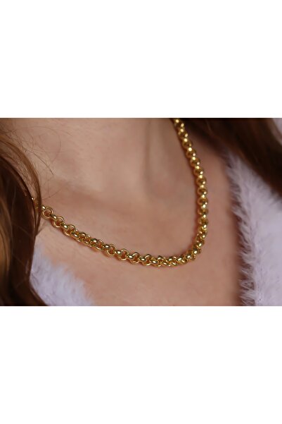 Glorria Gümüş Doç Zincir Kolye