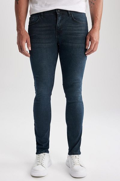 DeFacto Carlo Skinny Fit κανονική μέση στενό τζιν παντελόνι