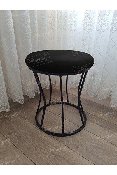 aldagelsin Kum Saati Düz Makyaj Pufu Kara İnci