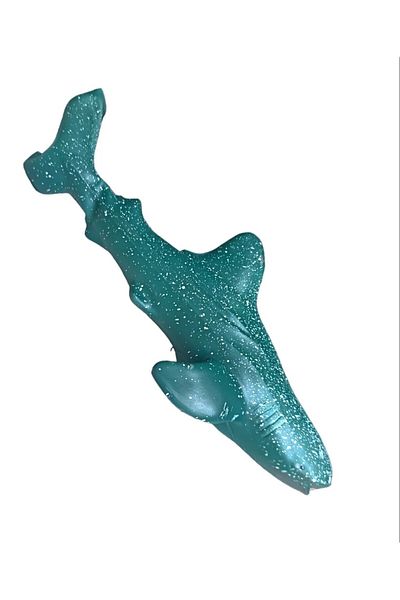 PopŞeker Toy Killer Shark Meat Figure Realistic Sea Creatures Green Shark Width: 28cm.