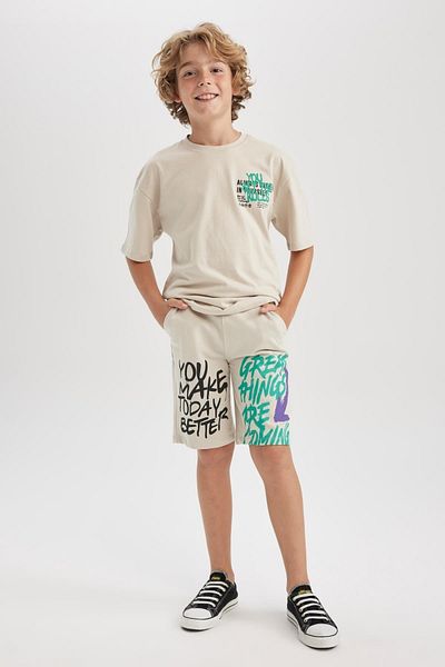 DeFacto Boy's Printed Shorts A2551a823sm