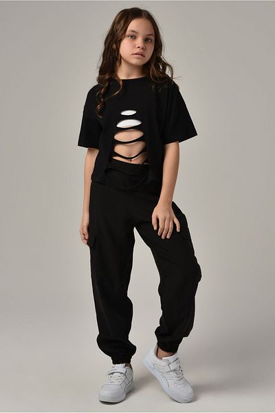 Çikoby Girl's Breaked T-Shirt