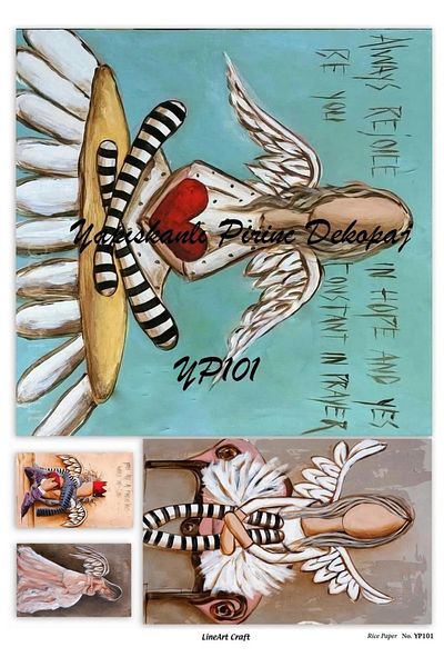 LİNEART Yp101 Lineart Adhesive Brass Decopage, Sticker Brass Decopage
