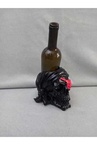 Arose KURUKAFA ŞARAPLIK ŞİŞELİK ŞİŞE TUTUCU İÇKİ TUTUCU BAR MALZEMESİ BAR DEKORU