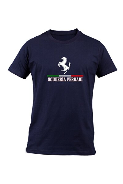 Efendioğlu Design Scuderia Ferrari F1 Baskılı Formula1 T-shirt