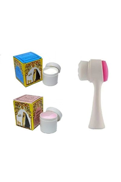 Arap Kızı Cream and Brush Set of 2 - Blemish and Skin Cleansing