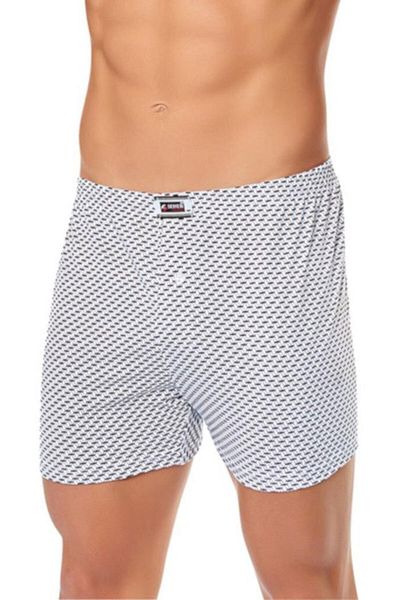 Seher Yıldızı Ανδρικά βαμβακερά Boxers Frost με σχέδια, Συσκευασία των 6