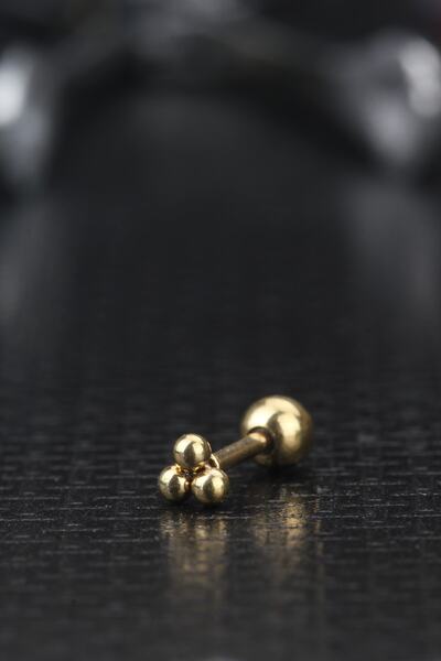 depozoom Cerrahi Çelik Kıkırdak Piercing