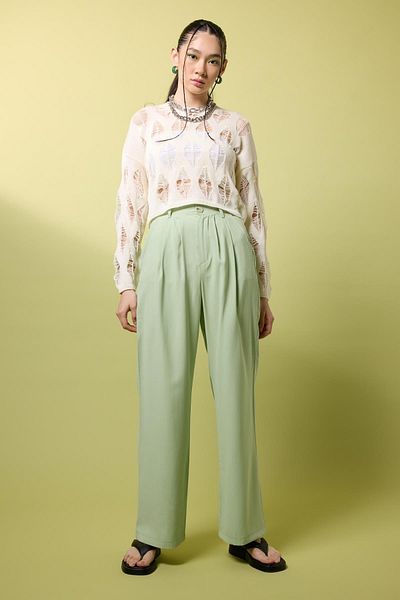 DeFacto Wide Leg Long Trousers