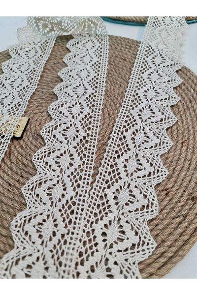 Esteks Dantel ve Tekstil Aksesuarları COTTON LACE COTTON 5 METERS