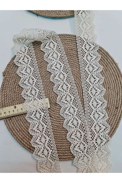 Esteks Dantel ve Tekstil Aksesuarları COTTON LACE COTTON 5 METERS