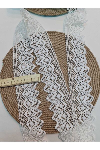 Esteks Dantel ve Tekstil Aksesuarları COTTON LACE COTTON 5 METERS