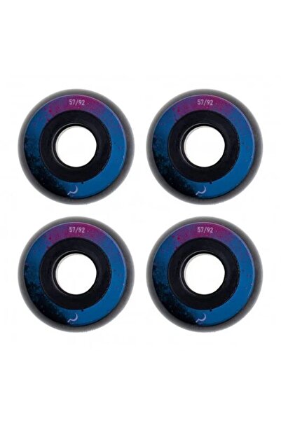 Ground Control Ur Galaxy Black 57Mm/92A 4 Pack Aggressive Skate Wheel
