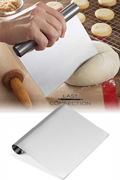 Binbirreyon ملعقة من الفولاذ المقاوم للصدأ، مكشطة العجين، قطاعة الكريمة، 14,5 سم RA341