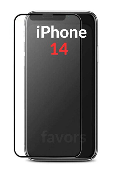 Favors Apple iPhone 14 Tam Kaplayan Nano Teknoloji Mat Seramik Kırılmaz Nano Cam
