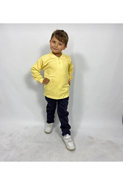 Barss Fashıon Μακρυμάνικο μπλουζάκι με σχολική ένδυση με λαιμόκοψη