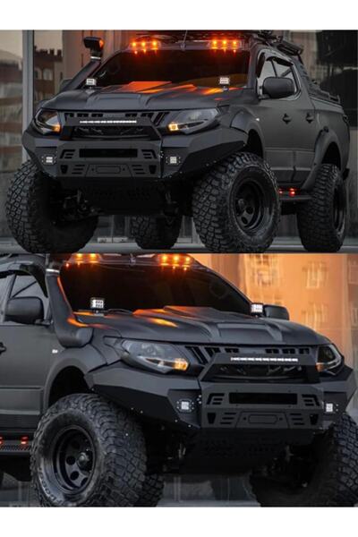 TEK OFFROAD GARAGE L200 Ön Çelik Demir Tampon 2015-2018 Son Derece Dayanıklı