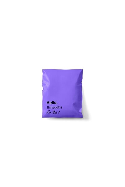 Onwepack 30x35 cm Mor Renk Doğa Dostu Kargo Poşeti