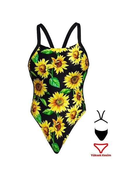 FUNKİTA Funkita BF Sunny Women's Training Swimsuit, Thick Strap