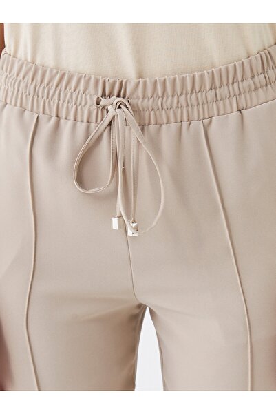 LC Waikiki Pohodlné dámské Capri střihu s elastickým pasem