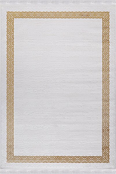 Almoss MİLENYUM 5932A SARI AKRİLİK MAKİNE HALISI