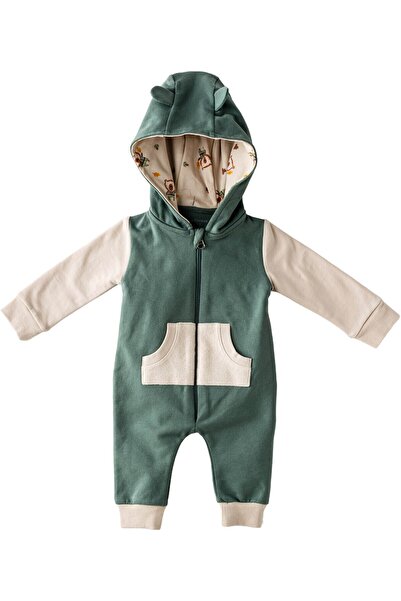 andywawa AC24224 ثوب فضفاض للأطفال من The Woods باللون الأخضر