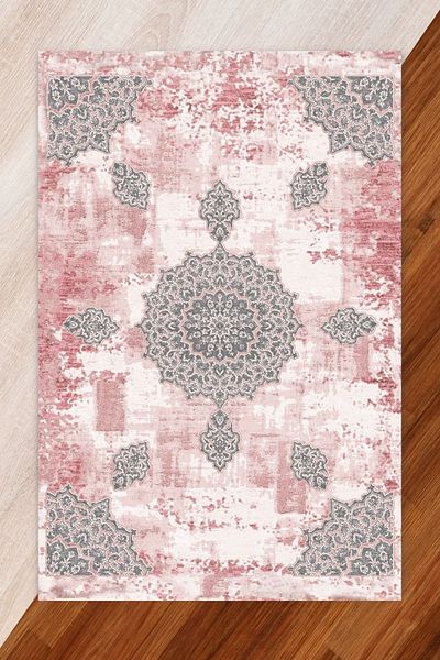 Miray Tekstil Silk Look Elastic Modern Carpet Covers