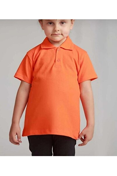 Unisex Polo Yaka Kısa Kol T-shırt