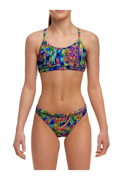 FUNKİTA Funkita Spin The Bottle Bikini Set, Bottom, Top Set Girls Bikini